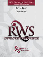 Shredder Concert Band sheet music cover